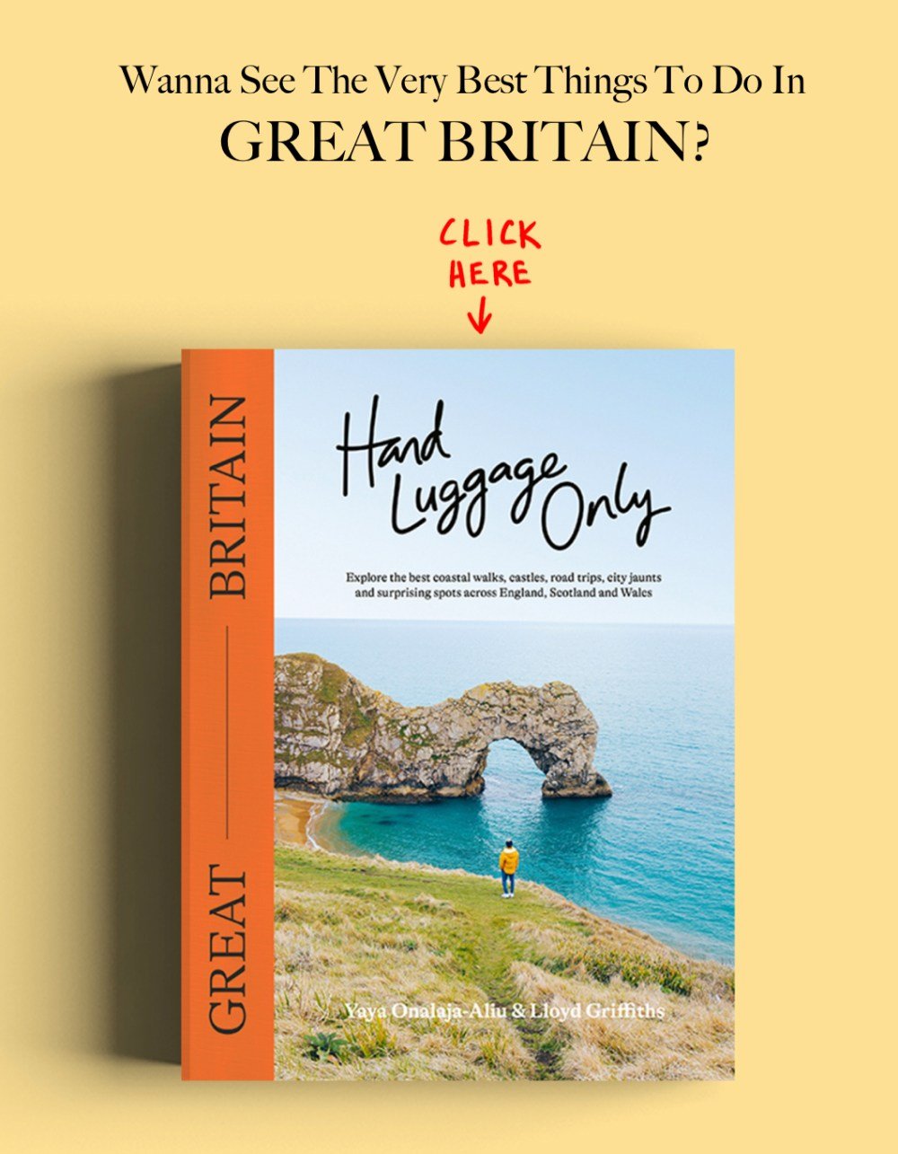 Worls Travel Great Britain Travel Book Advert Banner